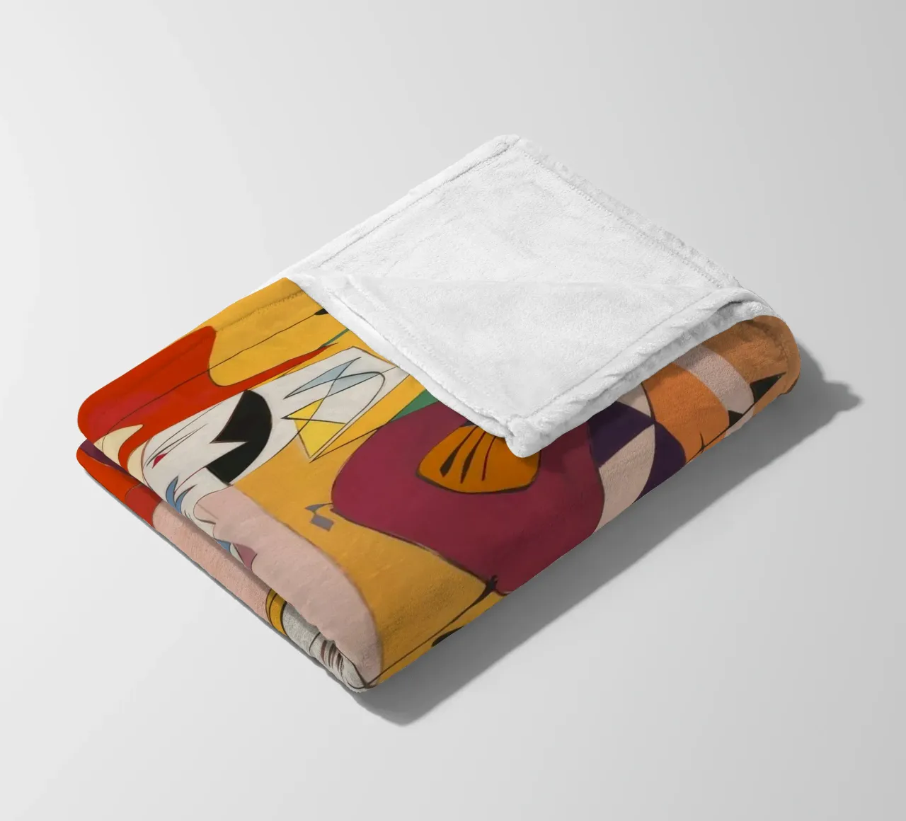Ensemble ritmico stravagante coperta in pile da Crimson Whisper