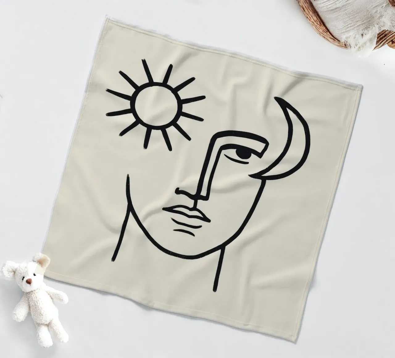 Dual Light coperta in pile da treechild