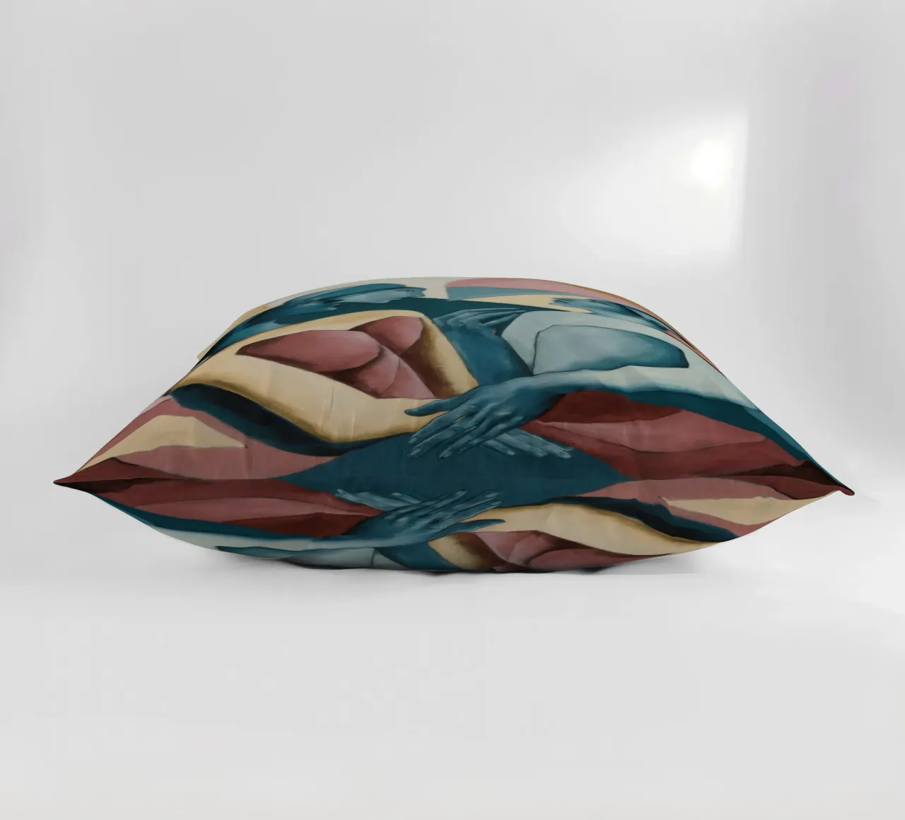 Dépasser les frontières coussin de Crimson Whisper