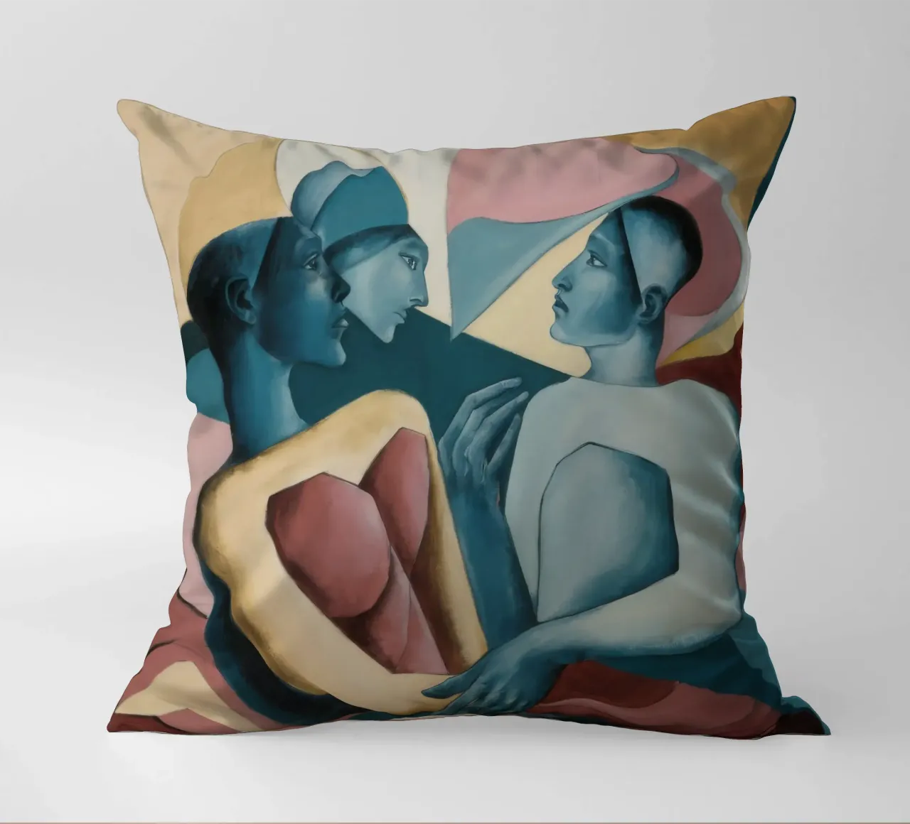 Dépasser les frontières coussin de Crimson Whisper