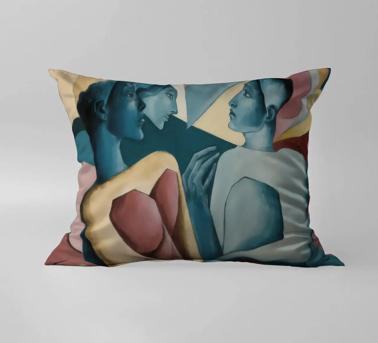 Dépasser les frontières coussin de Crimson Whisper