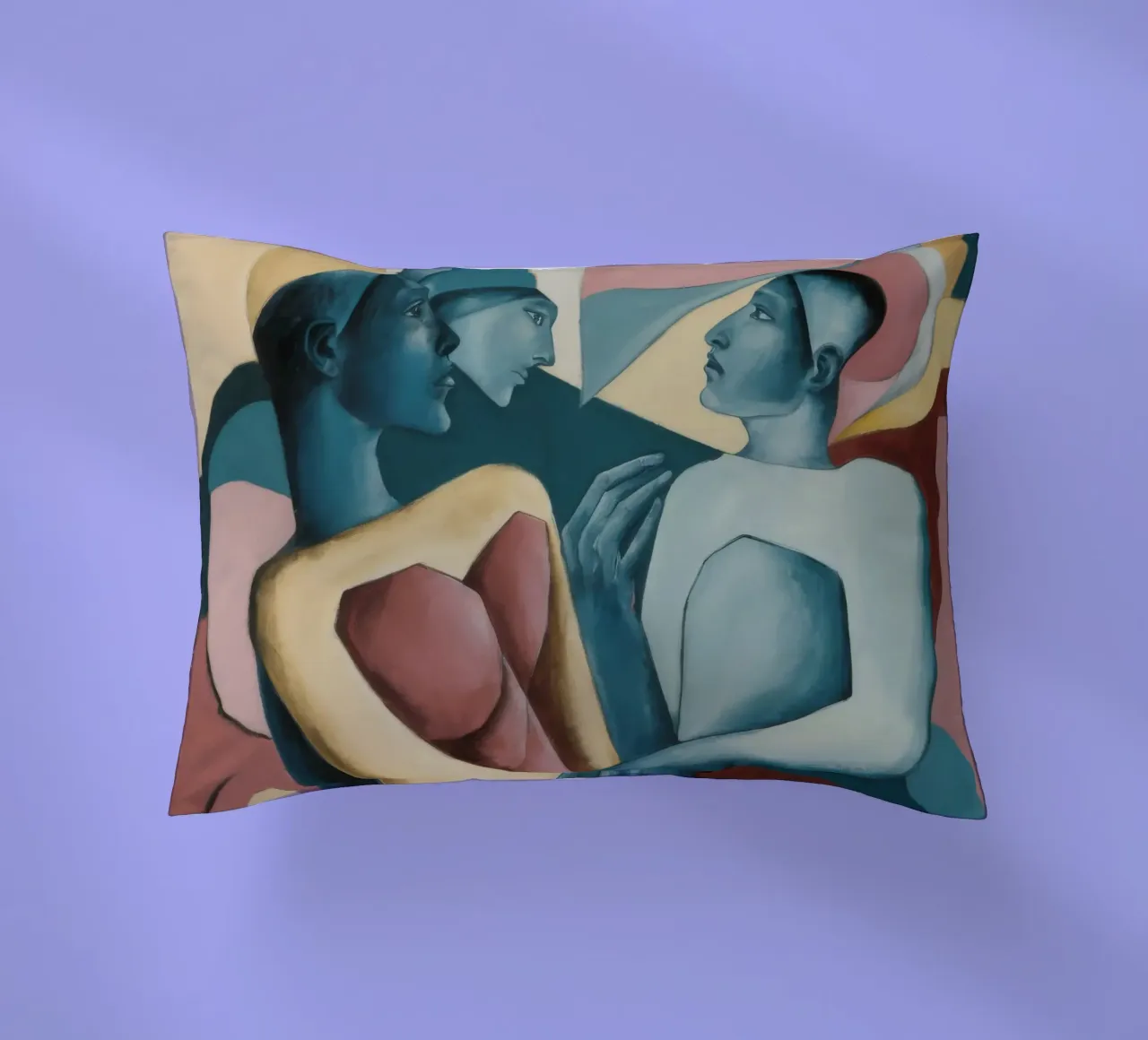 Dépasser les frontières coussin de Crimson Whisper