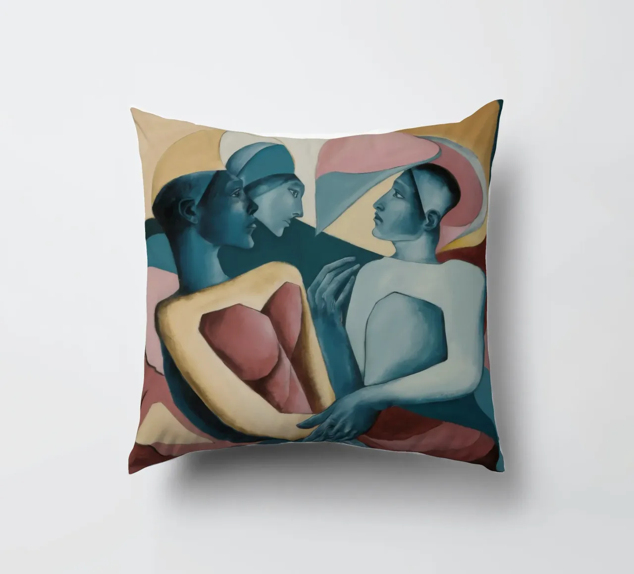 Dépasser les frontières coussin de Crimson Whisper