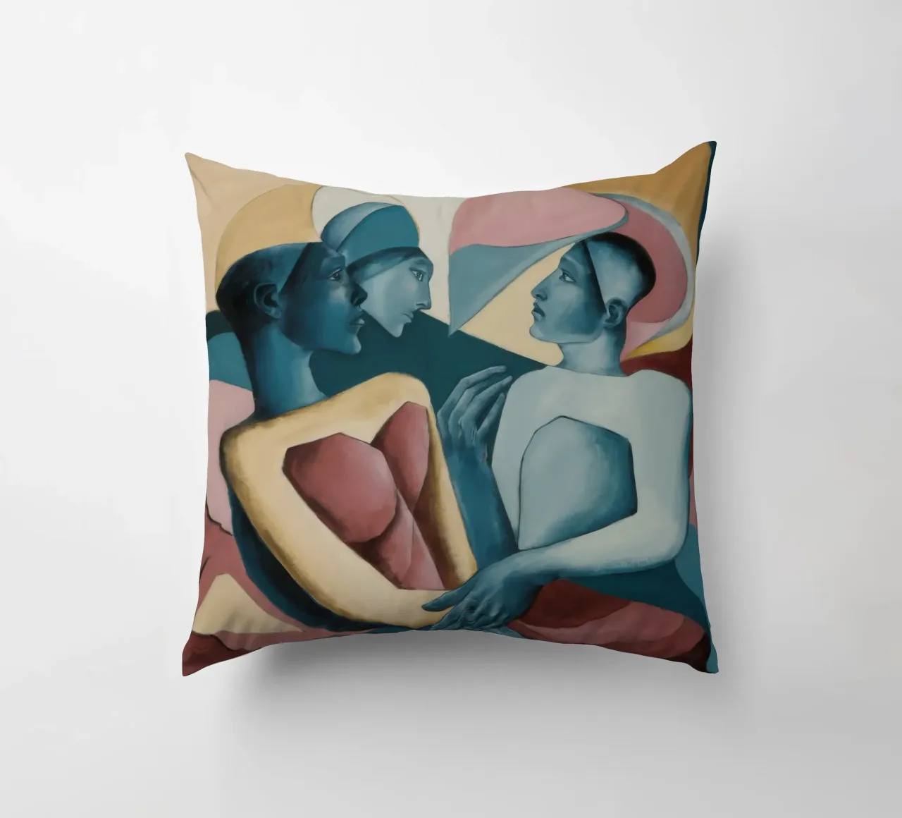 Dépasser les frontières coussin de Crimson Whisper