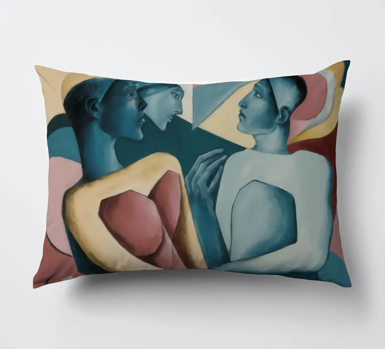 Dépasser les frontières coussin de Crimson Whisper