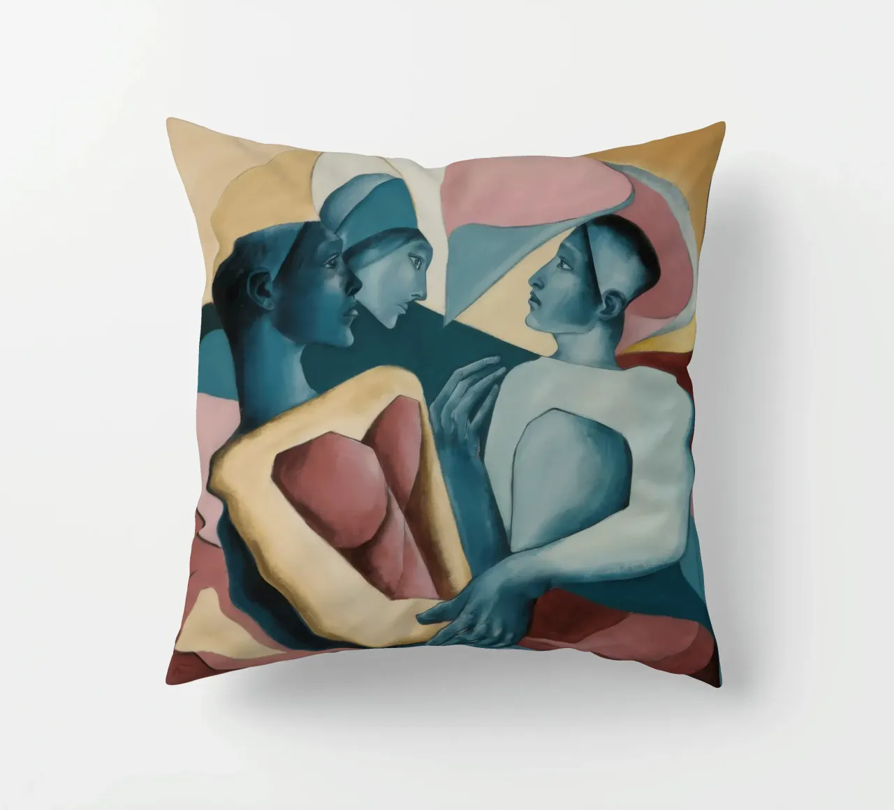 Dépasser les frontières coussin de Crimson Whisper