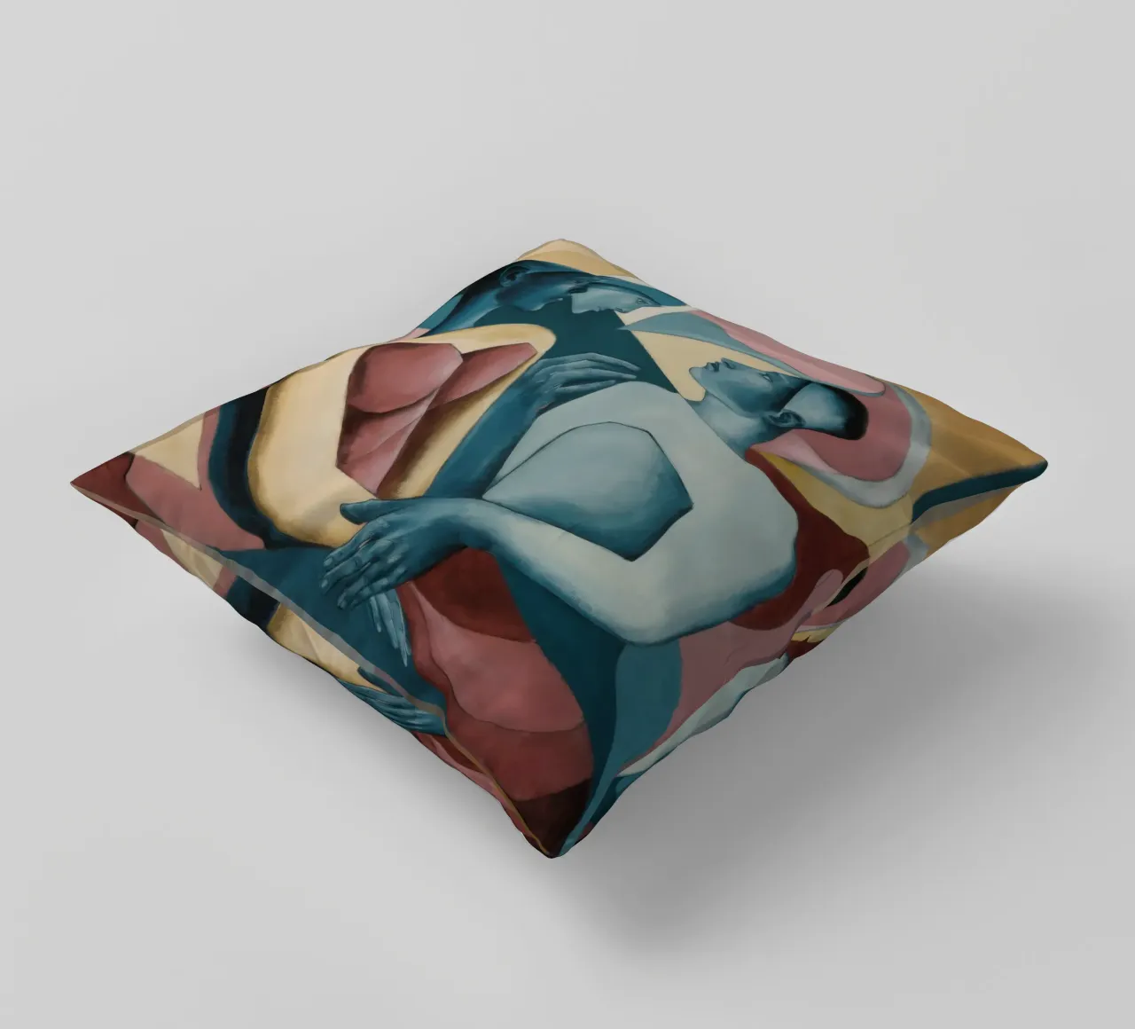 Dépasser les frontières coussin de Crimson Whisper