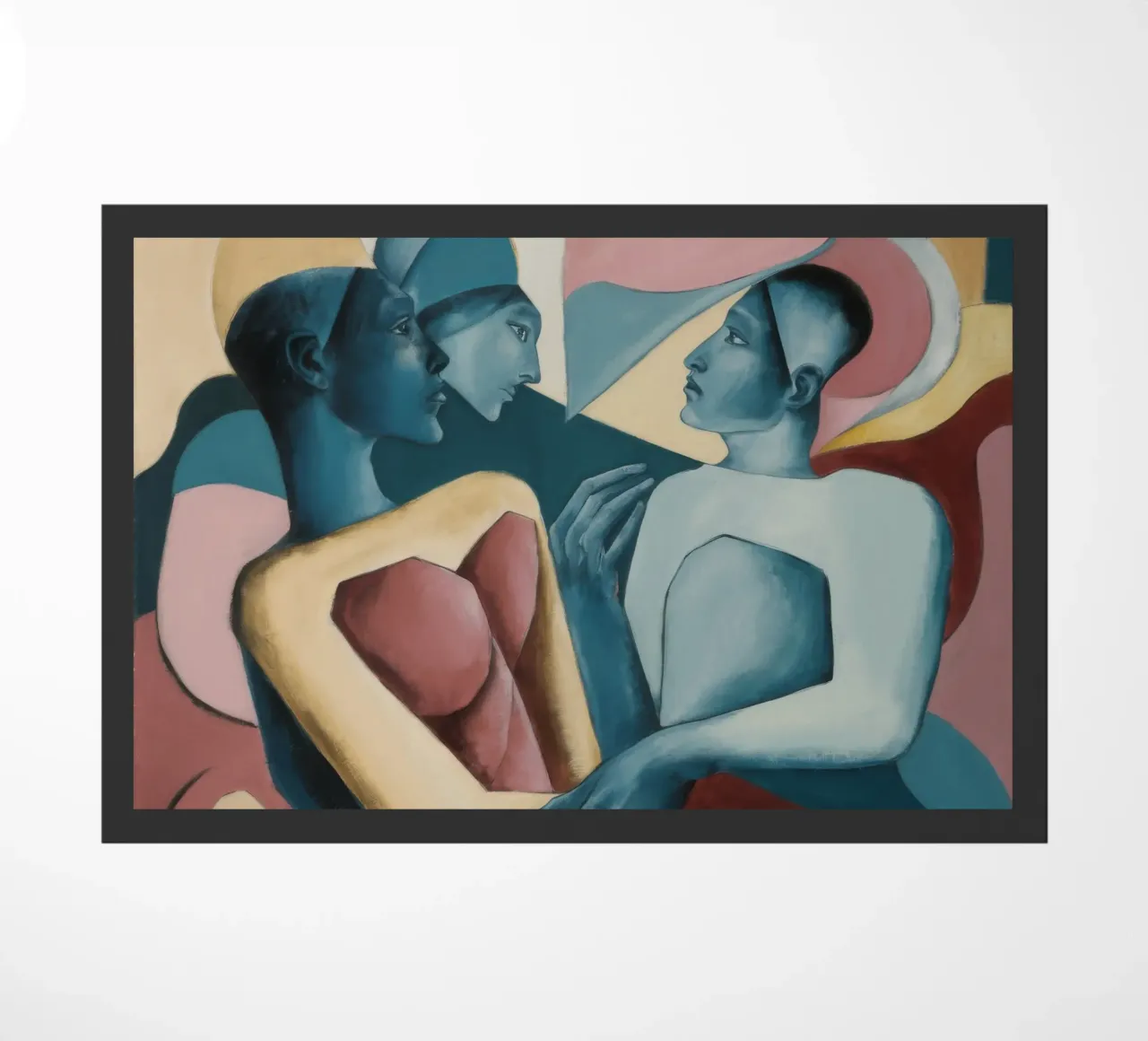 Abbracciare oltre i confini zerbino da Crimson Whisper