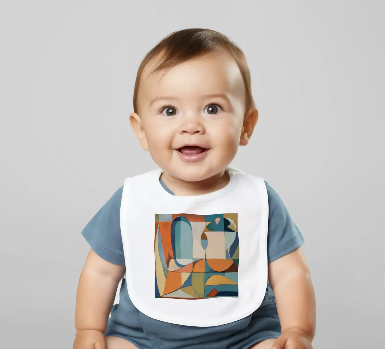 Sacred Form Geometry baby bib by Crimson Whisper