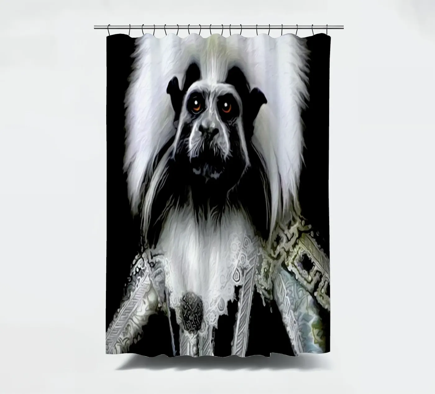 Steph shower curtain by Tein Lucasson
