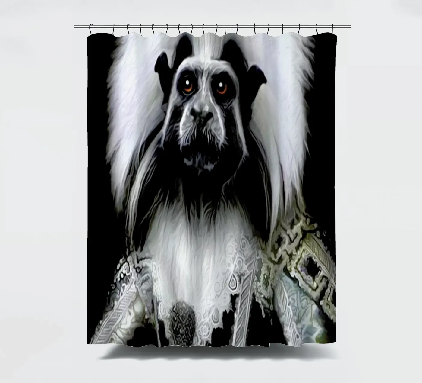 Steph shower curtain by Tein Lucasson