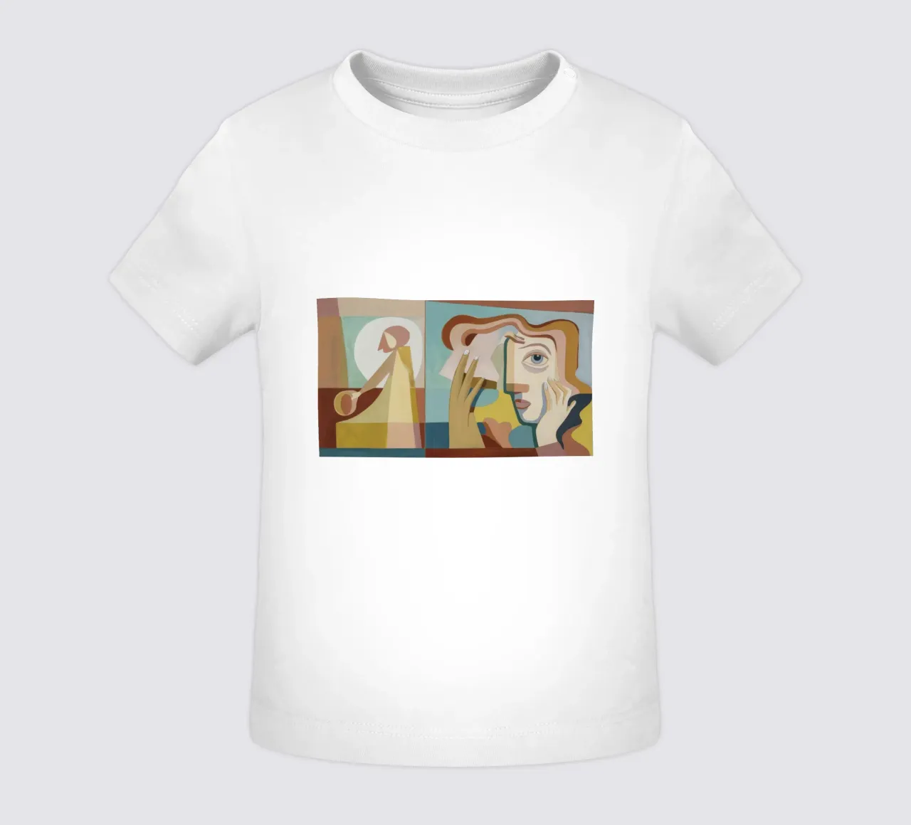 Divided Thought Vision baby t-shirt by Crimson Whisper