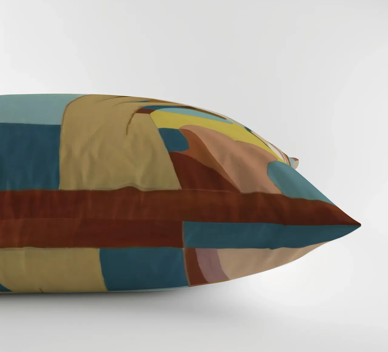 Divided Thought Vision decorative cushion by Crimson Whisper
