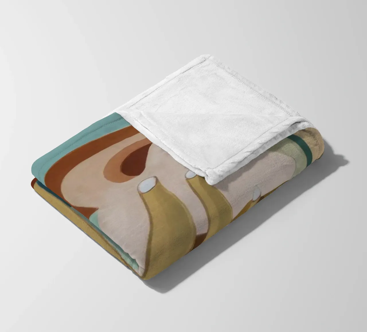 Divided Thought Vision fleece blanket by Crimson Whisper