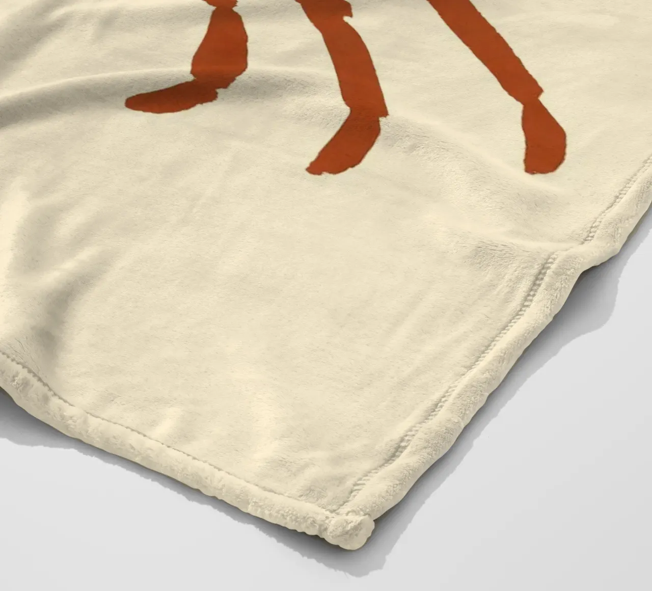 Crab Impression coperta in pile da treechild