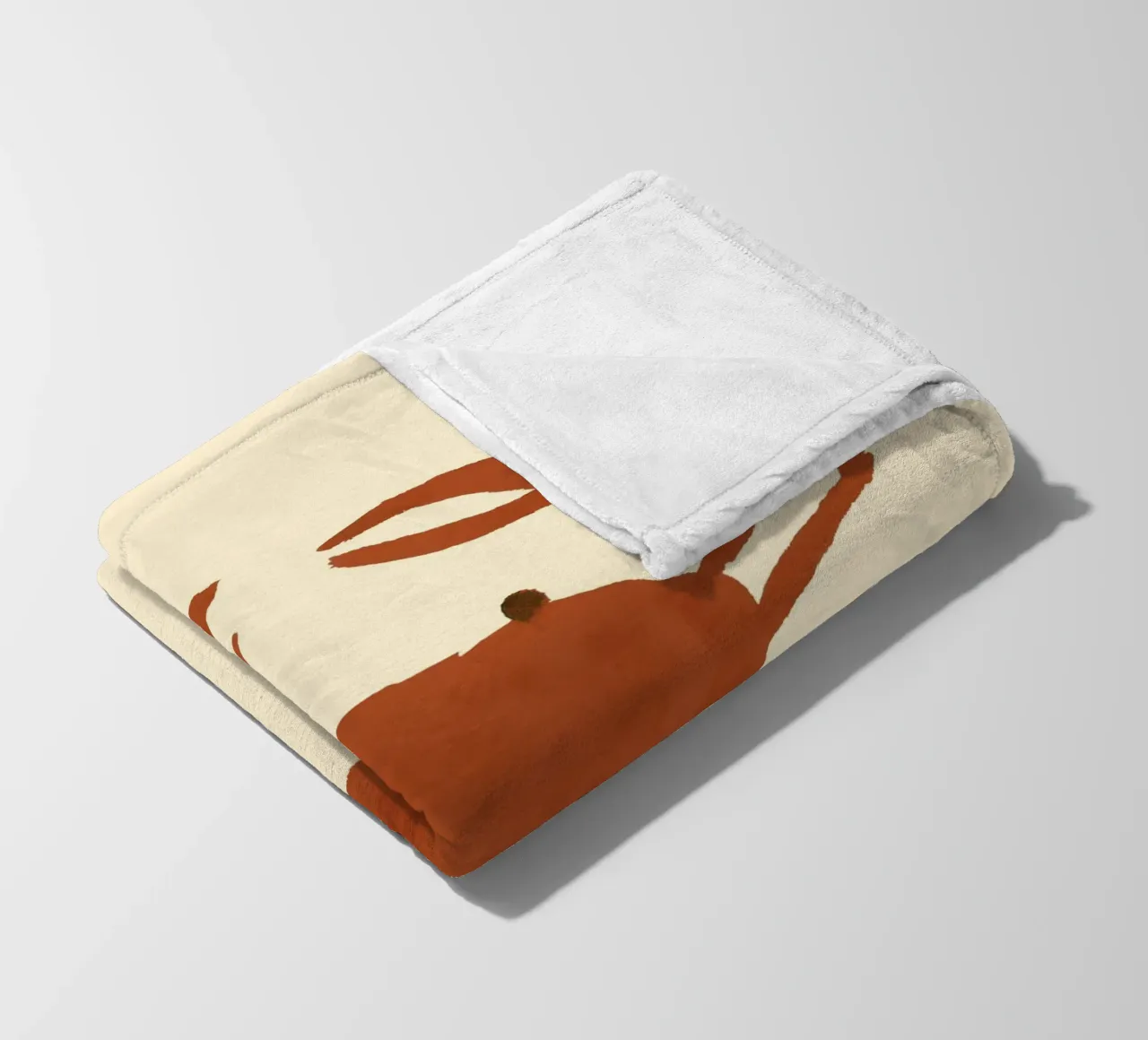 Crab Impression coperta in pile da treechild