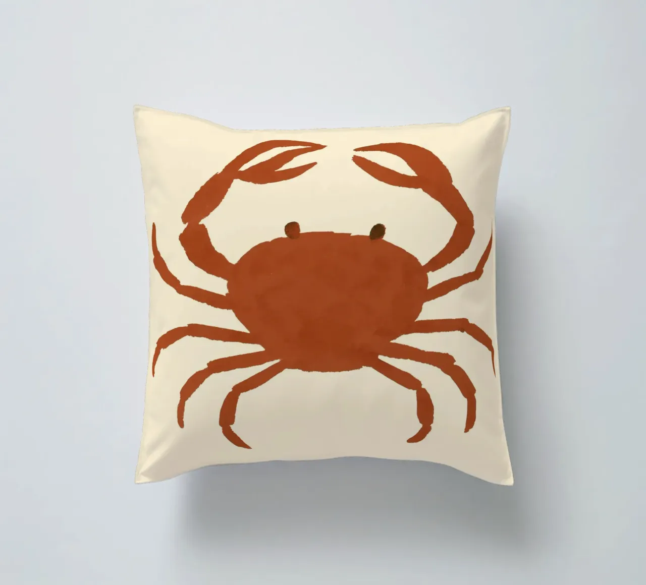Crab Impression cuscino da treechild