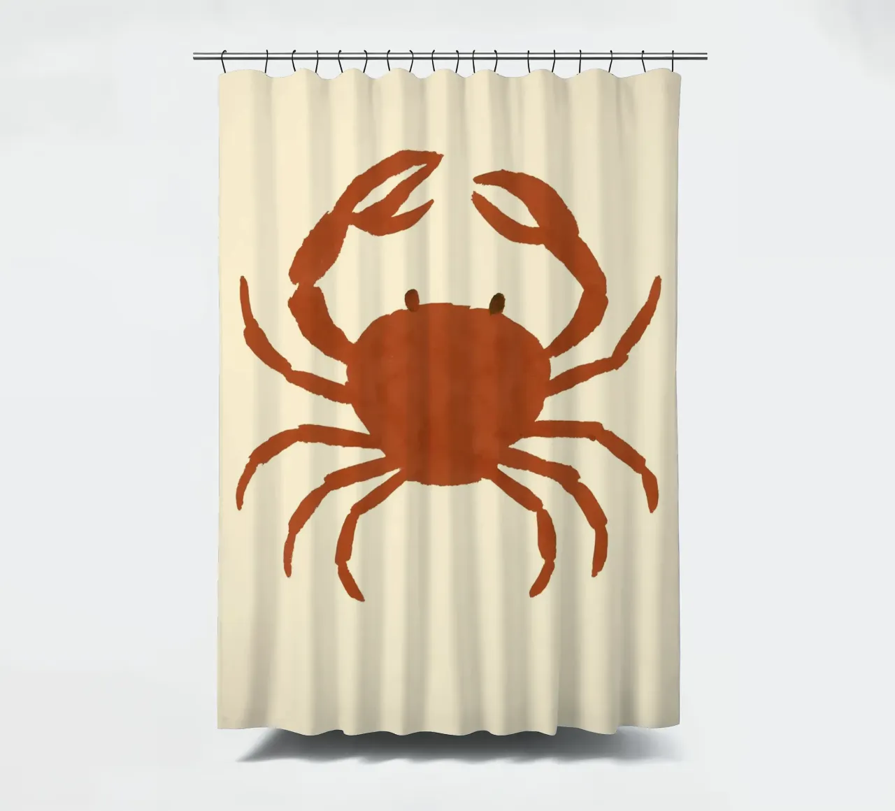 Crab Impression tenda da doccia da treechild