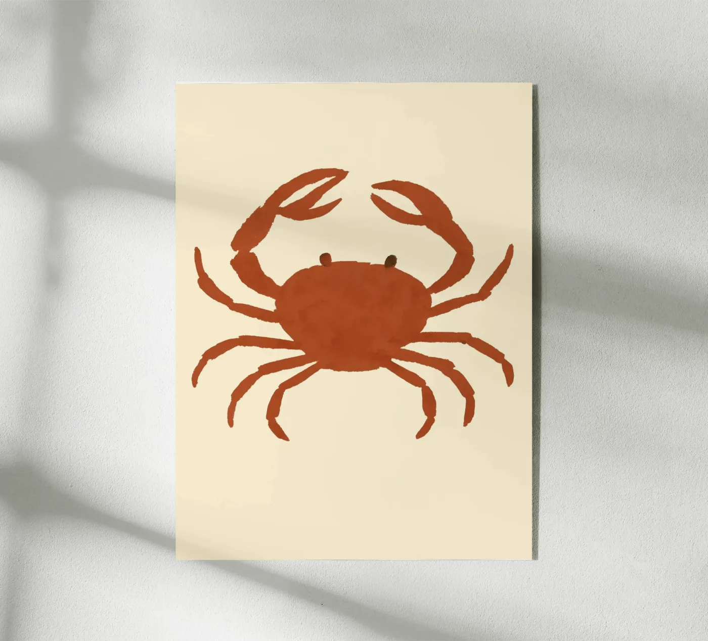 Crab Impression plexiglass da treechild