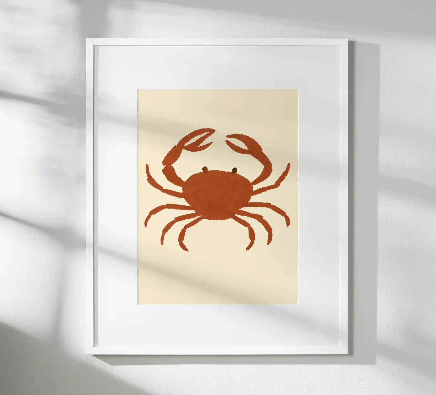Crab Impression Poster von treechild