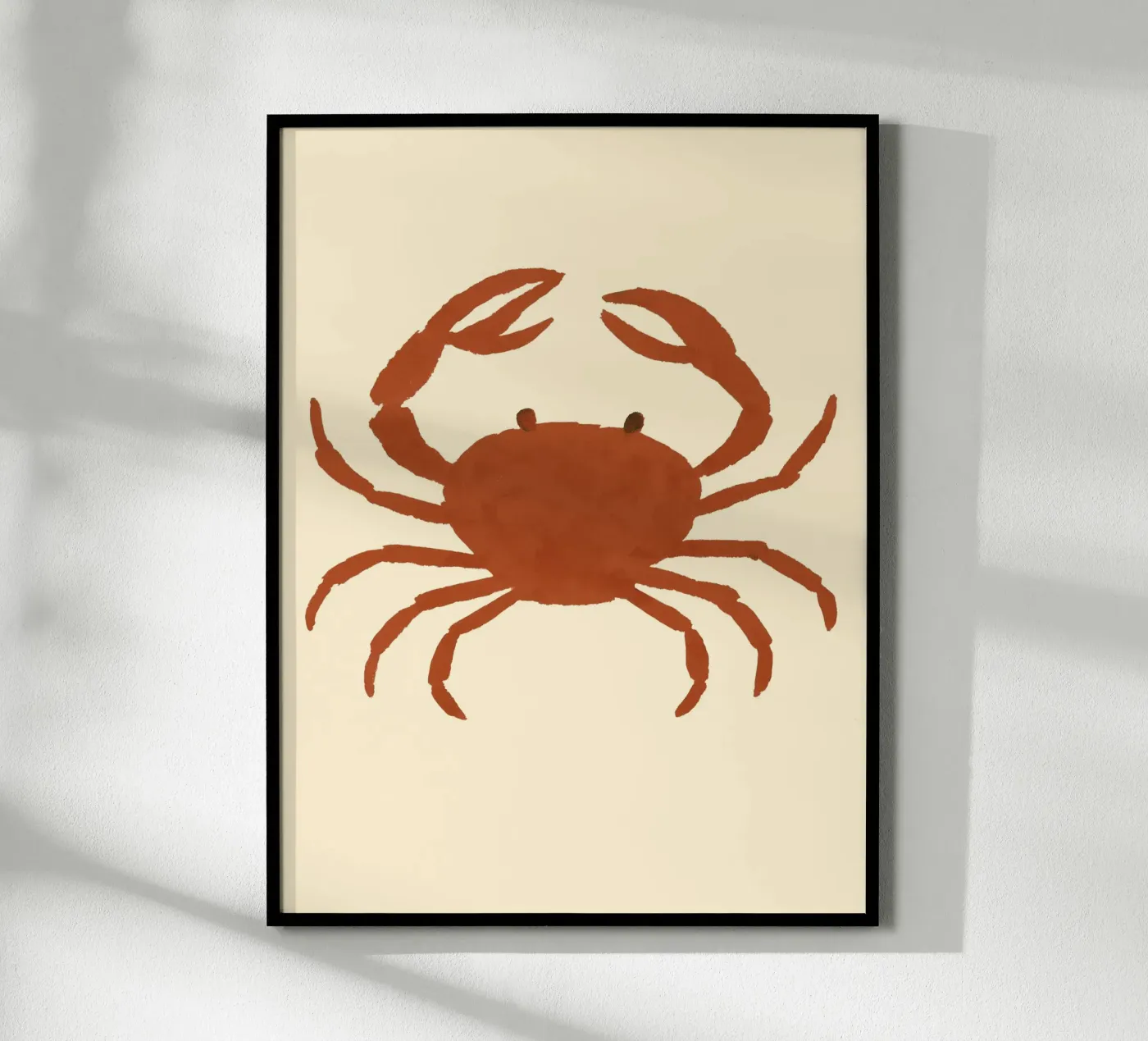 Crab Impression Poster von treechild