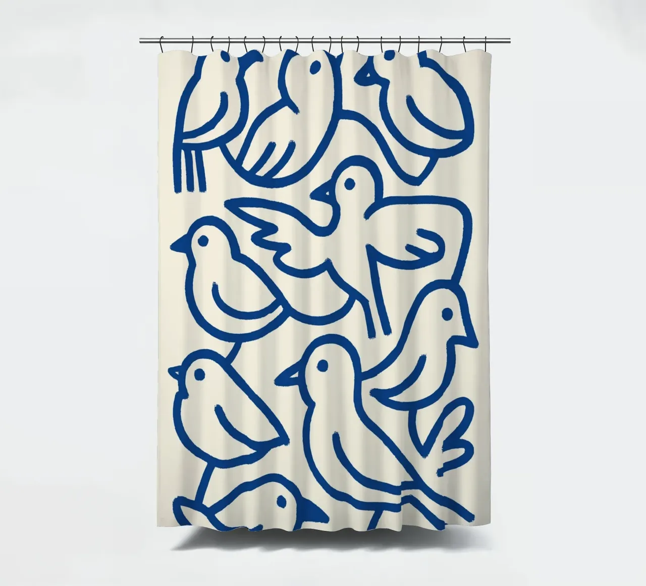Cobalt Birds tenda da doccia da treechild