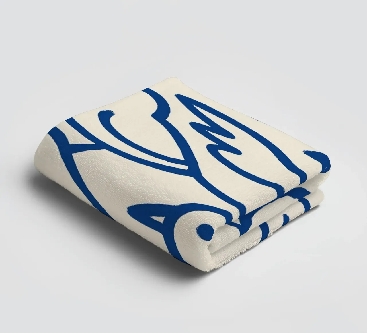 Cobalt Birds asciugamano da bagno da treechild