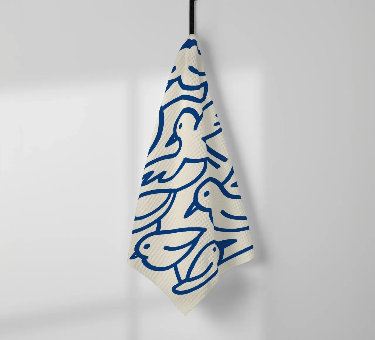 Cobalt Birds canovaccio da cucina da treechild