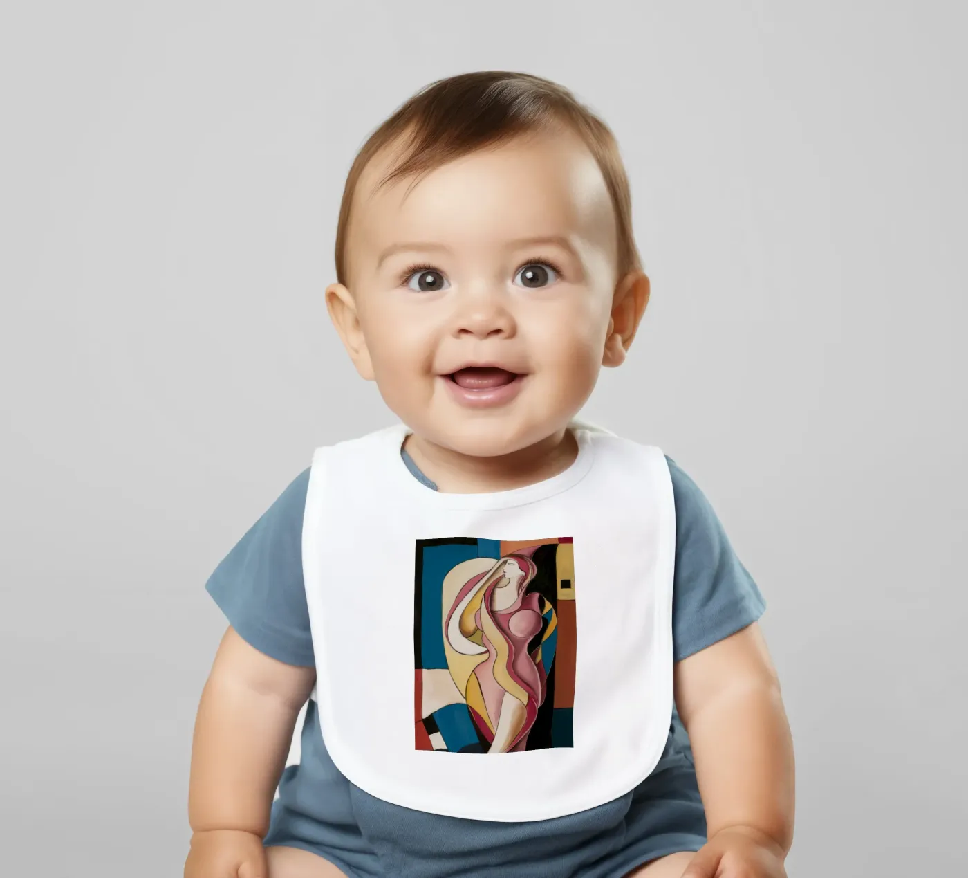 Sinnliche Anmut Echo Babylätzchen von Crimson Whisper