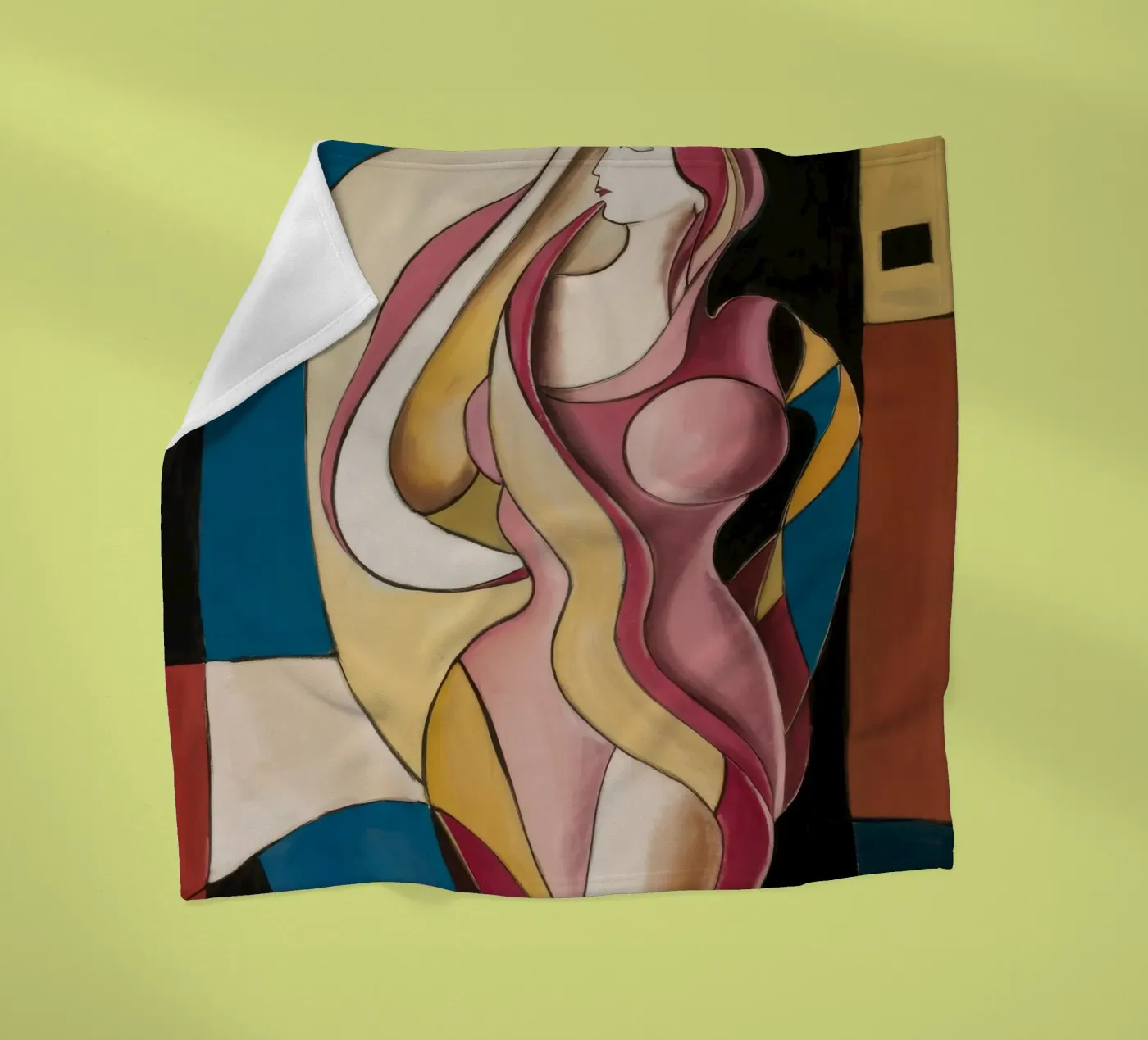 Sinnliche Anmut Echo Fleecedecke von Crimson Whisper