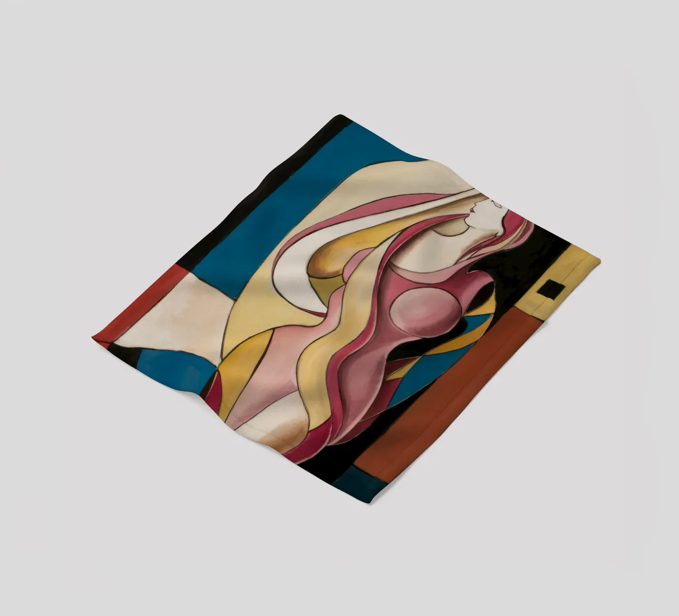 Sinnliche Anmut Echo Fleecedecke von Crimson Whisper