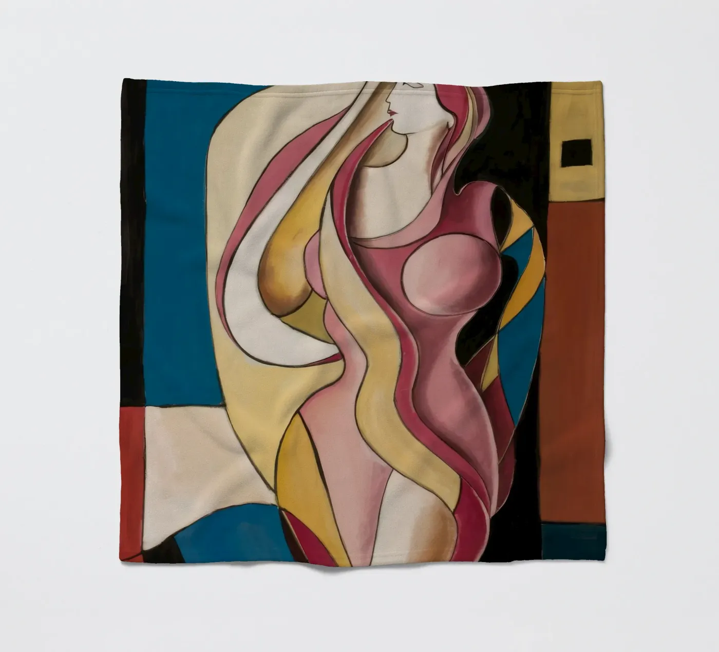 Sinnliche Anmut Echo Fleecedecke von Crimson Whisper