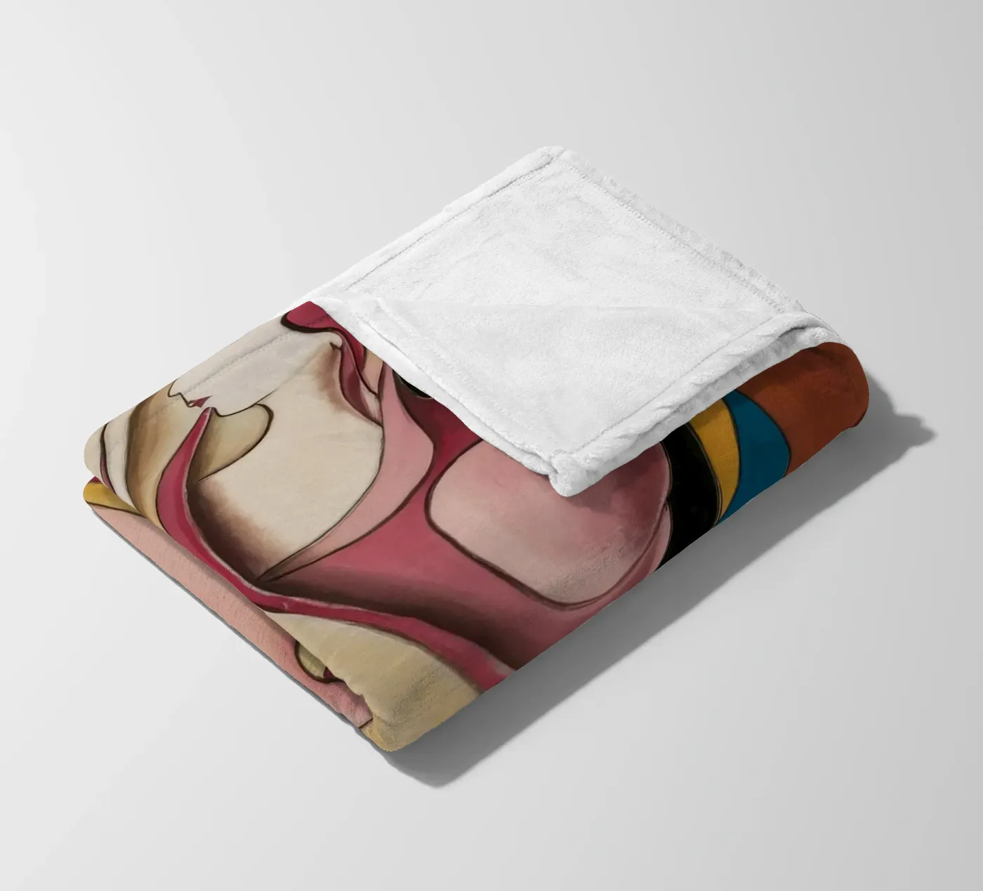 Sinnliche Anmut Echo Fleecedecke von Crimson Whisper