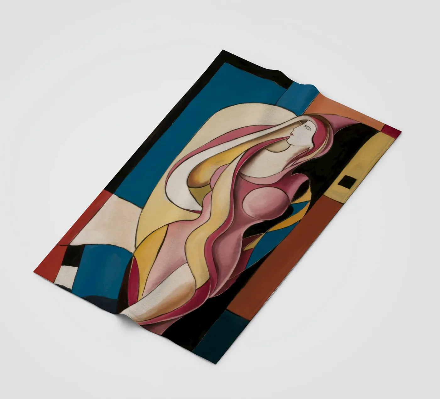 Sinnliche Anmut Echo Fleecedecke von Crimson Whisper