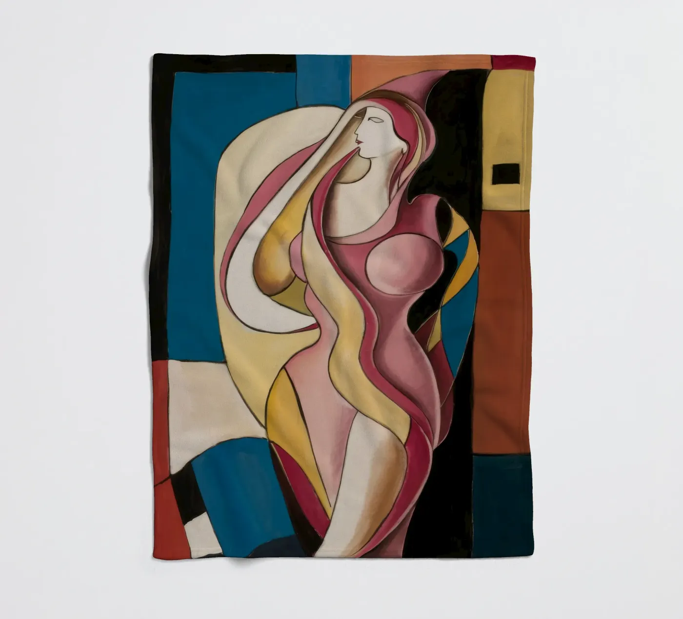 Sinnliche Anmut Echo Fleecedecke von Crimson Whisper