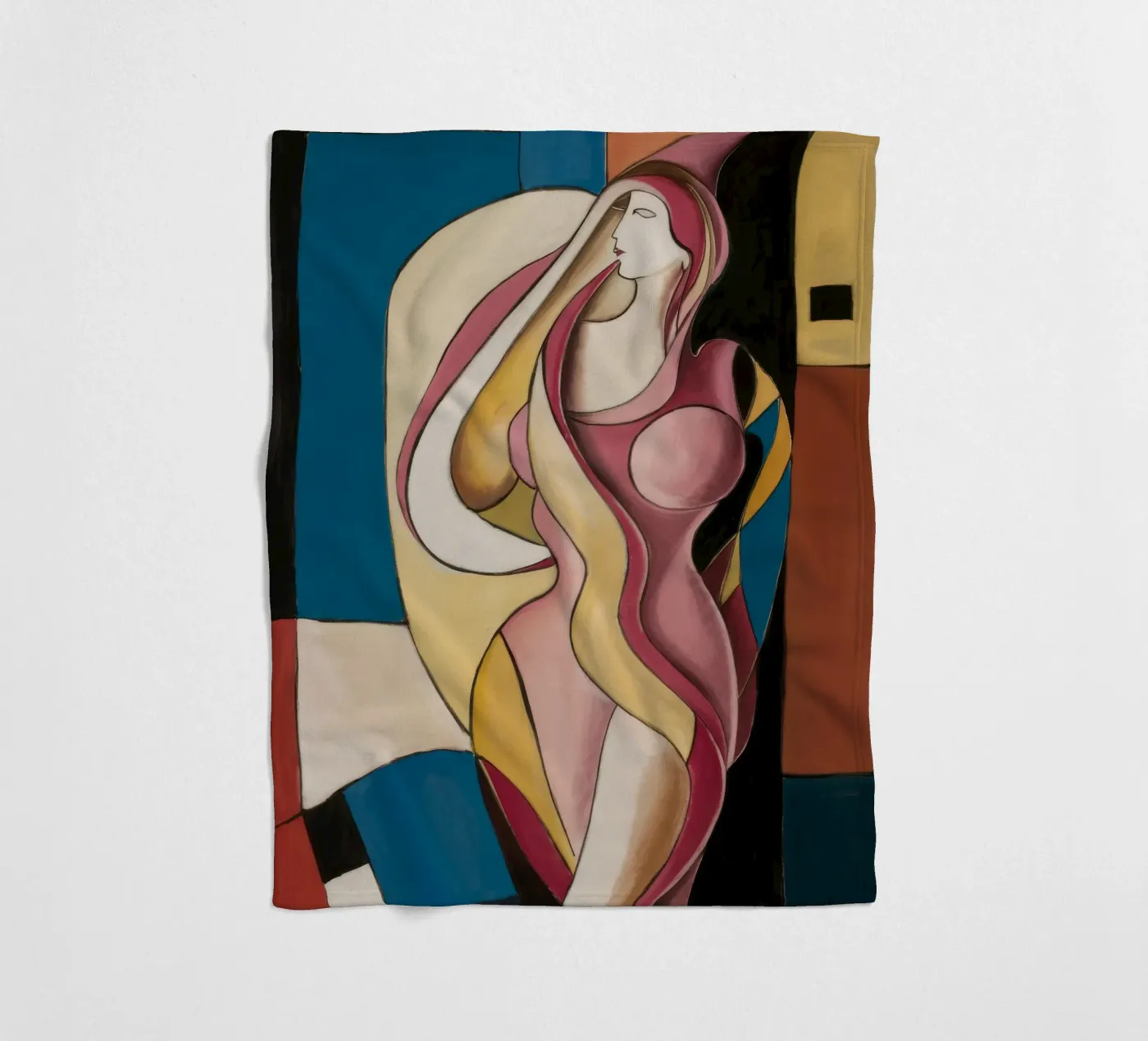 Sinnliche Anmut Echo Fleecedecke von Crimson Whisper