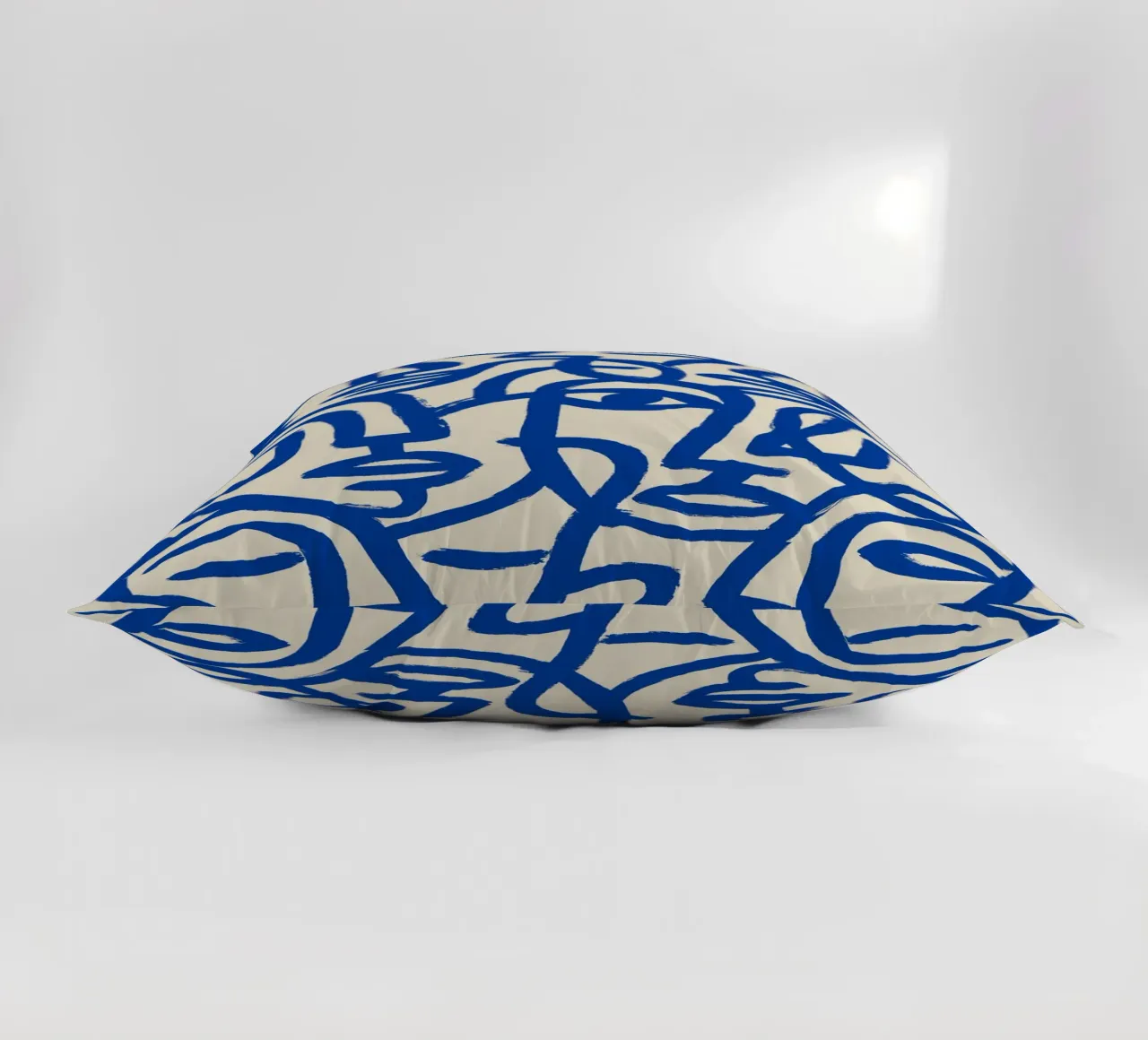 Blue Crowd cuscino da treechild