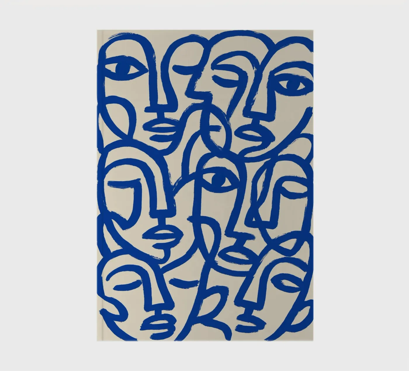 Blue Crowd notebook by treechild