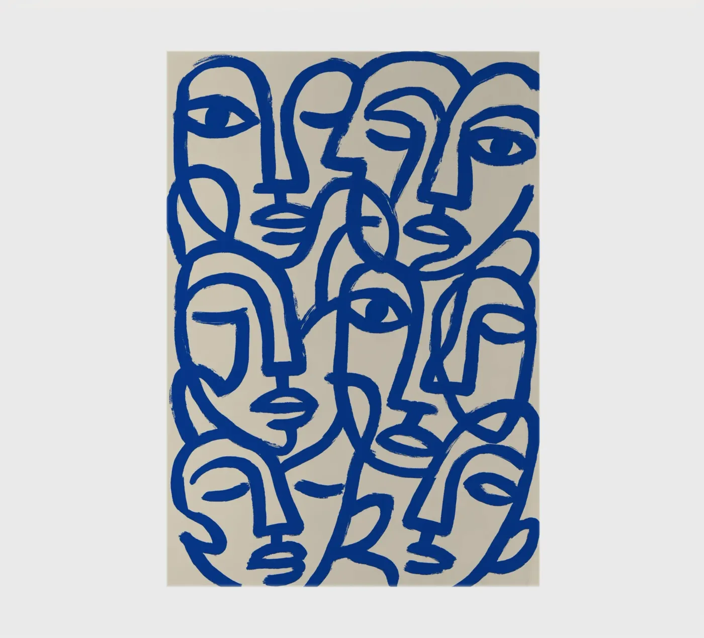 Blue Crowd notebook by treechild