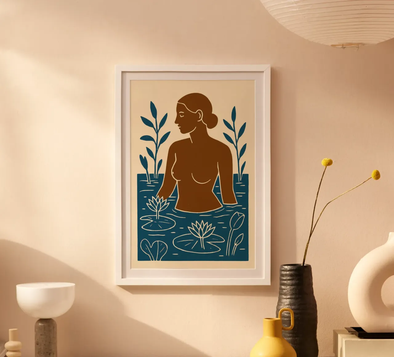 Among The Lilies poster da treechild