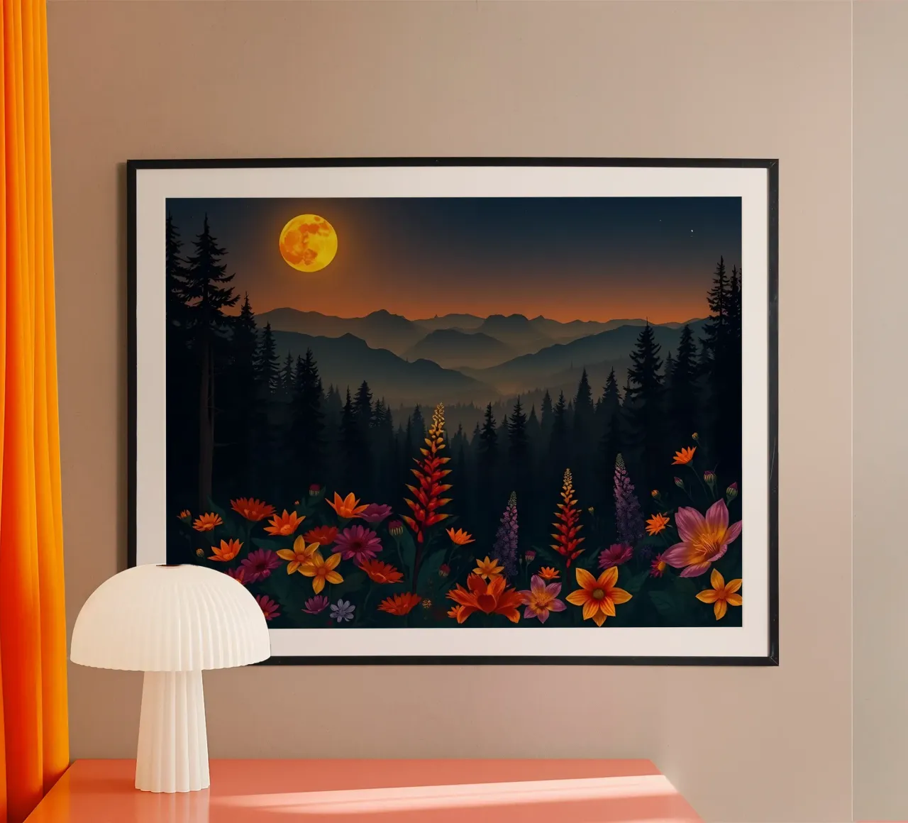 Serenata al chiaro di luna carta hahnemühle da Artistic-shop