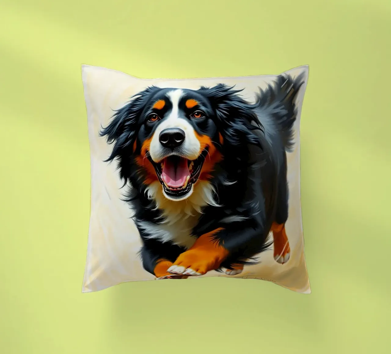 Bellissimo cane da montagna bernese #127 cuscino da Yumis.Beargang.and.Me