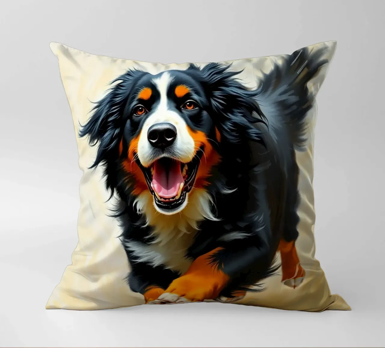 Bellissimo cane da montagna bernese #127 cuscino da Yumis.Beargang.and.Me