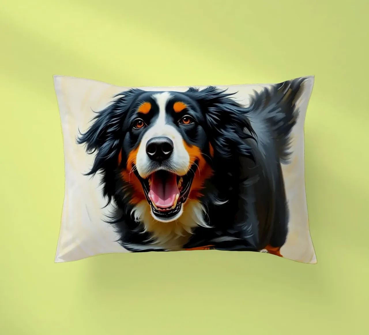 Bellissimo cane da montagna bernese #127 cuscino da Yumis.Beargang.and.Me