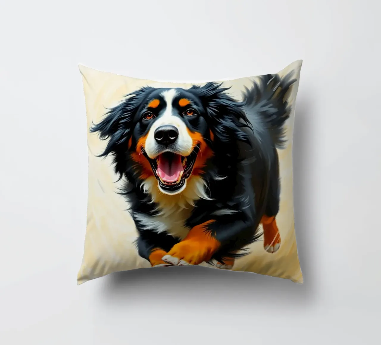 Bellissimo cane da montagna bernese #127 cuscino da Yumis.Beargang.and.Me