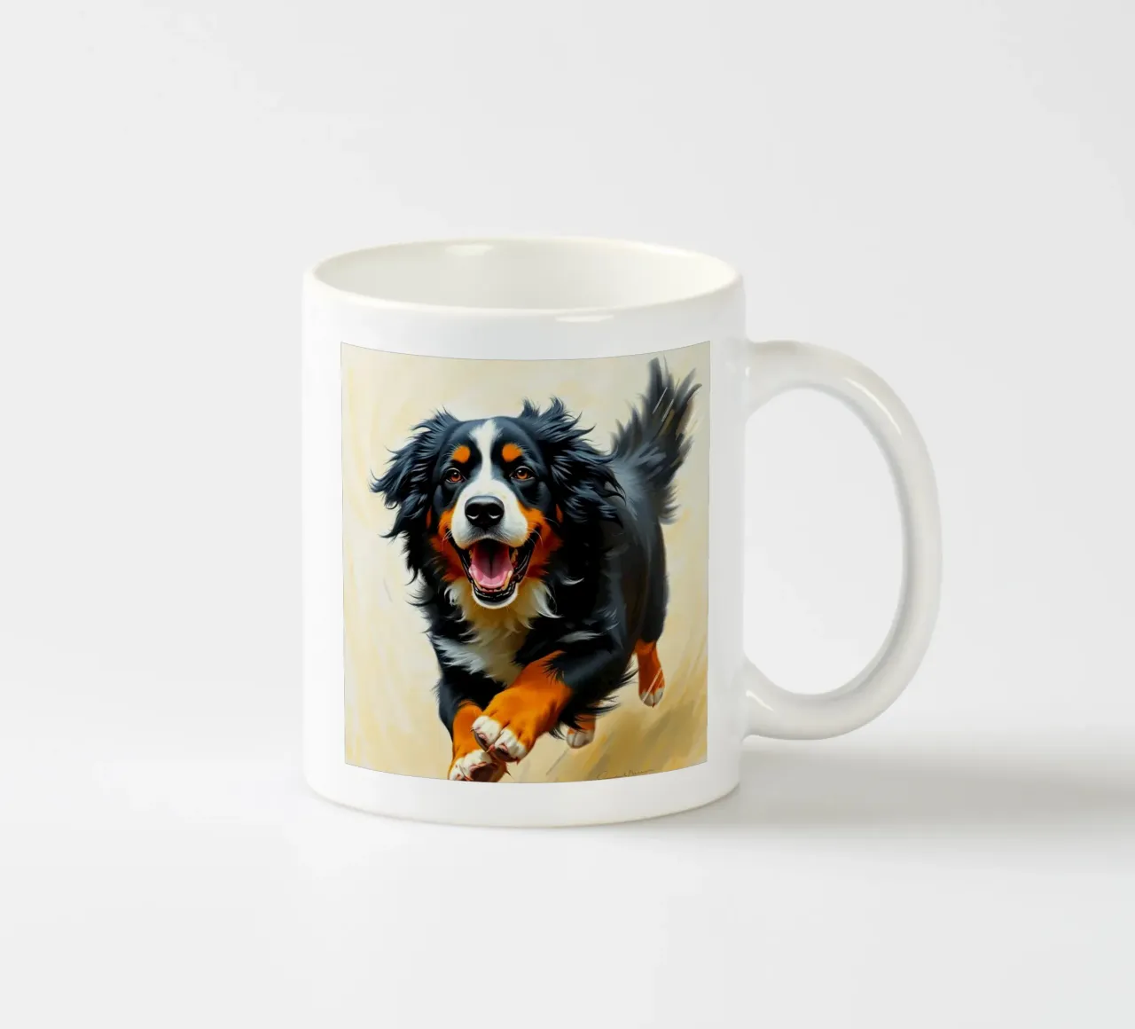 Bellissimo cane da montagna bernese #127 tazza in ceramica da Yumis.Beargang.and.Me
