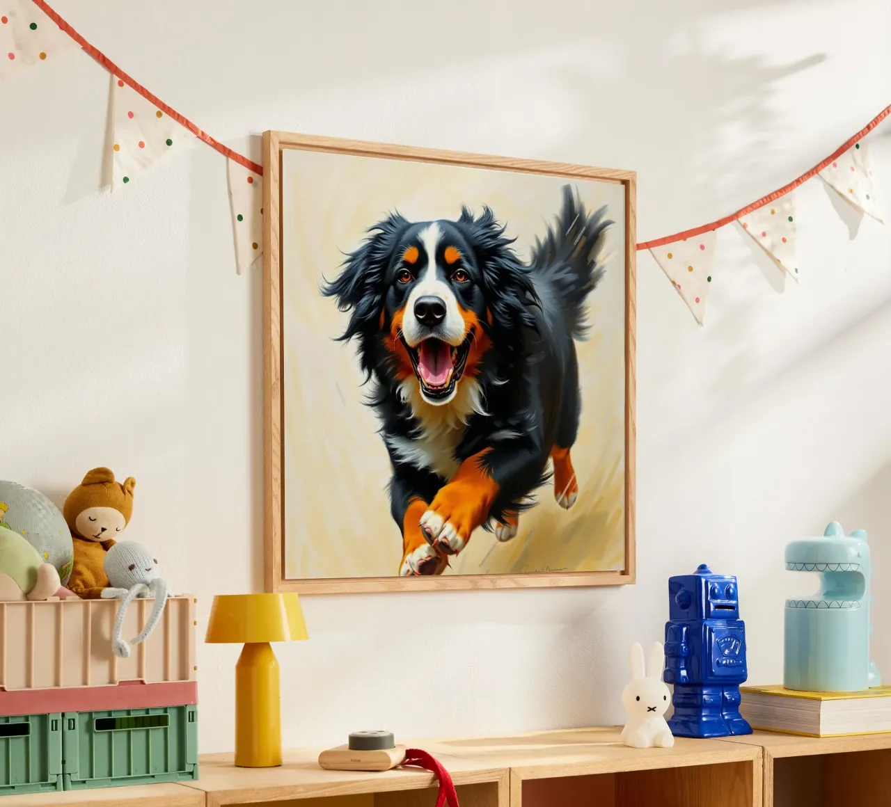 Bellissimo cane da montagna bernese #127 plexiglass da Yumis.Beargang.and.Me