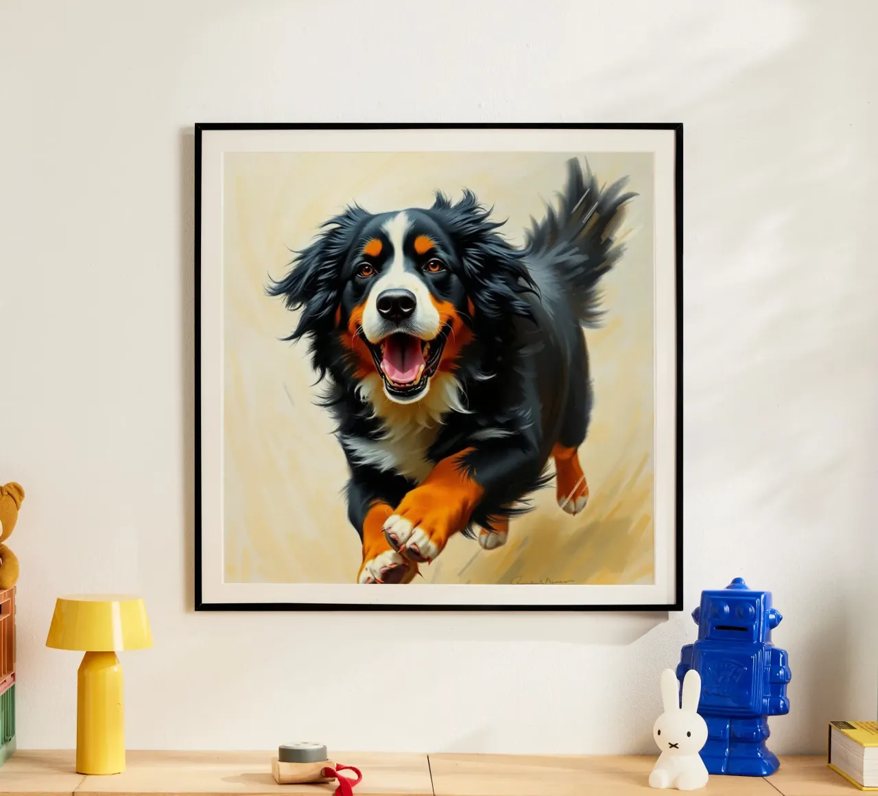 Bellissimo cane da montagna bernese #127 carta hahnemühle da Yumis.Beargang.and.Me