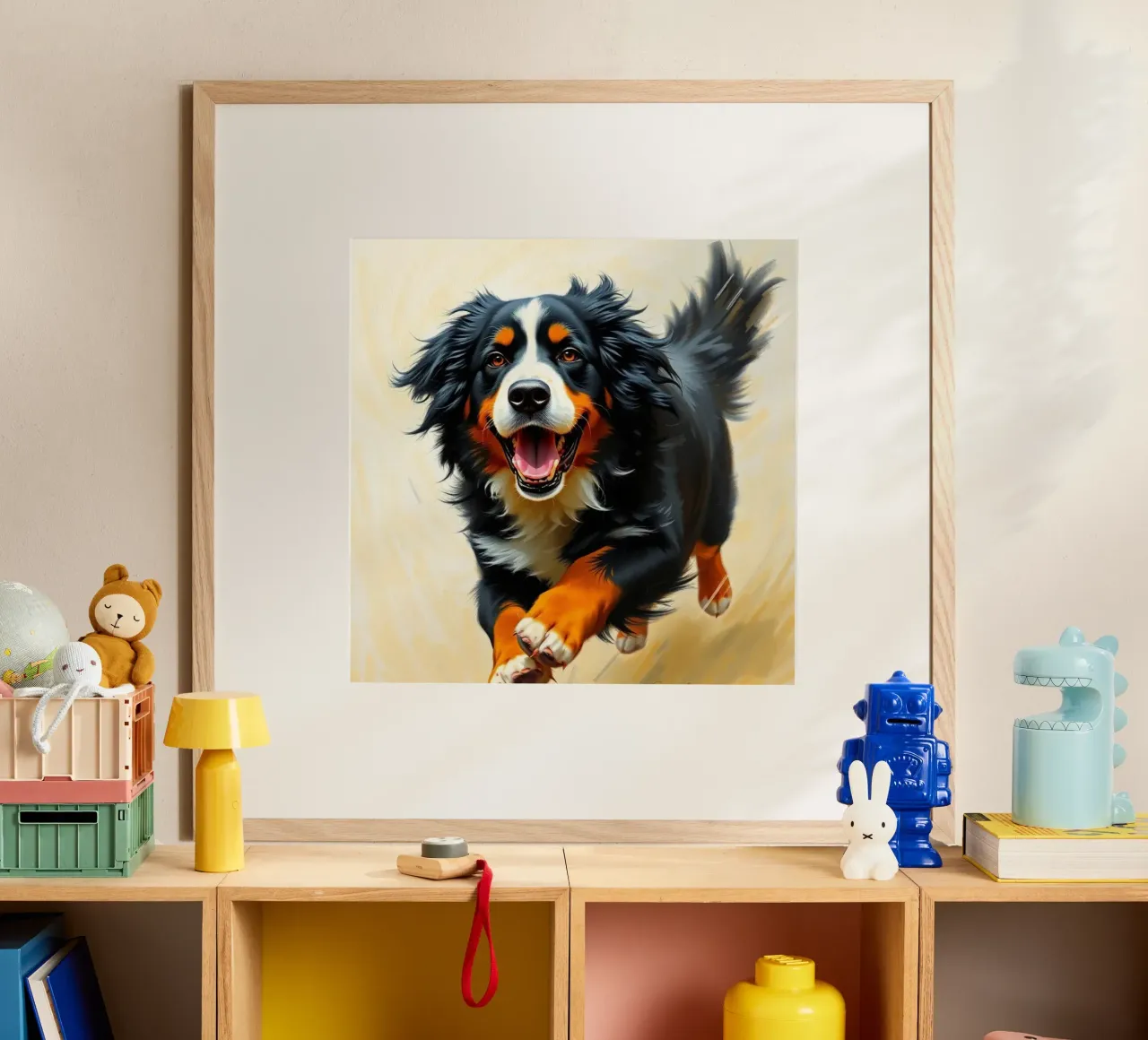 Bellissimo cane da montagna bernese #127 carta hahnemühle da Yumis.Beargang.and.Me