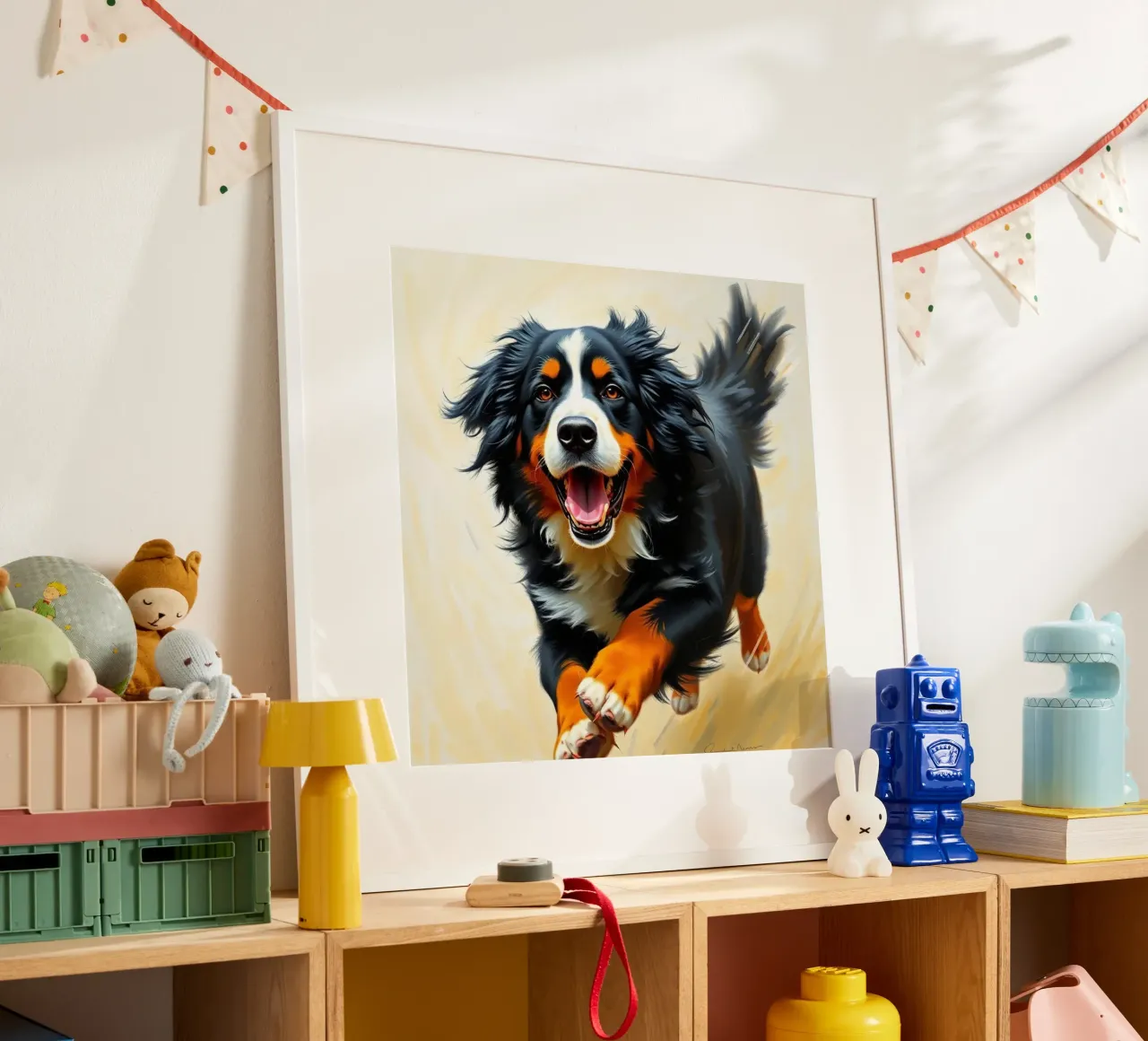 Bellissimo cane da montagna bernese #127 carta hahnemühle da Yumis.Beargang.and.Me